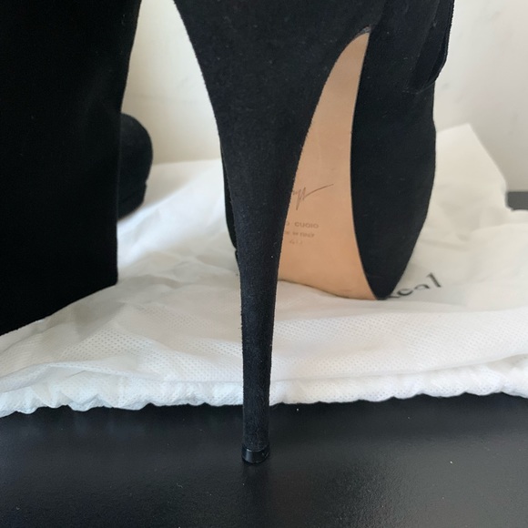 giuseppe zanotti suede boots - Picture 5 of 6